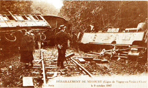Nucourt - Déraillement du 9 octobre 1907